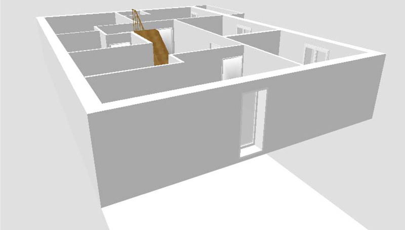 primo piano in 3D